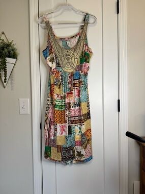 American Rag Cie Patchwork Knit Dress